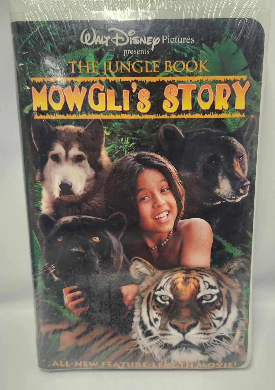 Disney The Jungle Book Mowgli’s Story VHS 1998 Factory Sealed Live Action